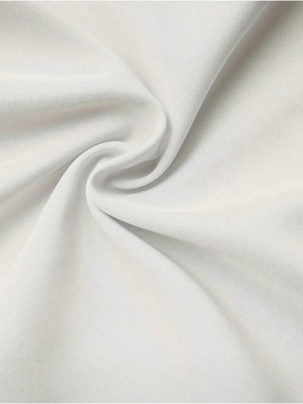 Fashionable White Short-Sleeve Blouse with 3D Rosette Detail - Picture 3 of 5